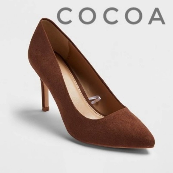a new day Shoes - A New Day "COCOA" Suede Pointed Toe 3"